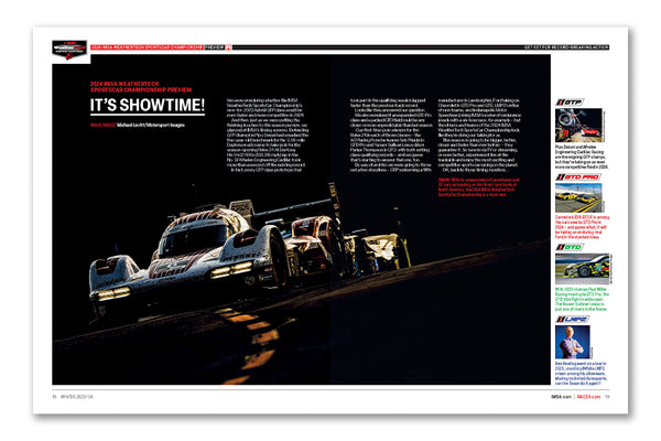 Number 326: The 2024 IMSA Season Preview Issue