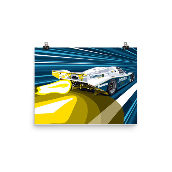 Lowenbrau Porsche 962 Poster