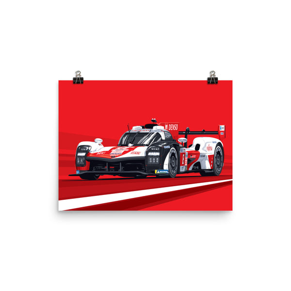 2022 Toyota GR010 Hybrid Poster
