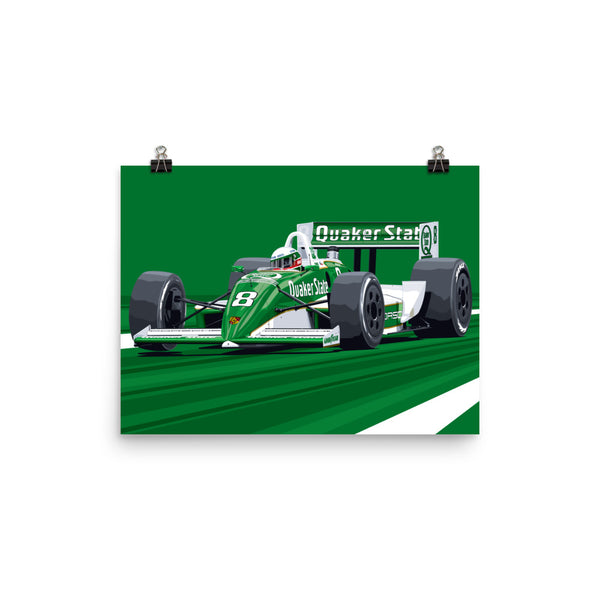 Teo Fabi March 89P-Porsche Poster