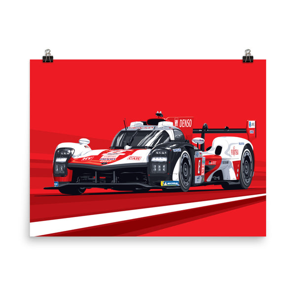 2022 Toyota GR010 Hybrid Poster