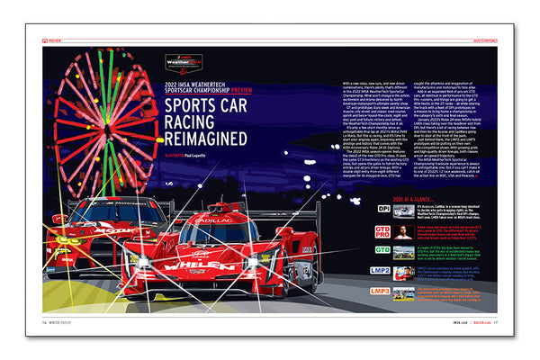 Number 314: The Champions Issue featuring the 2022 IMSA Preview