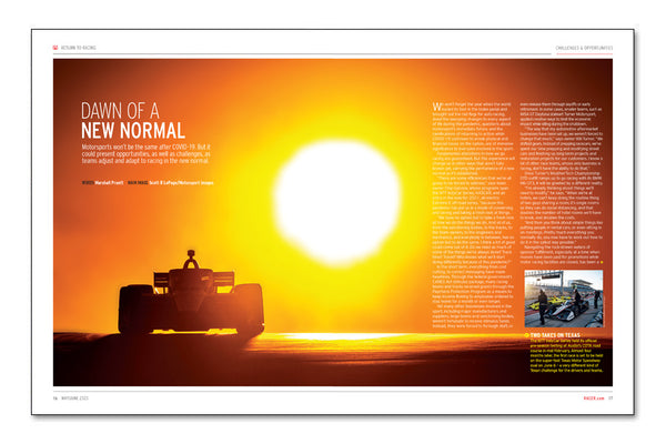 Number 304: The Return To Racing Issue