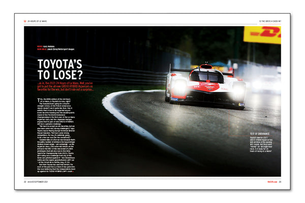 Number 311: The 2021 Legandary Races Issue