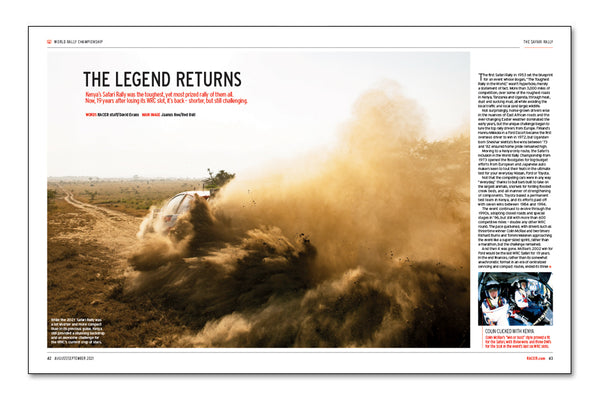 Number 311: The 2021 Legandary Races Issue