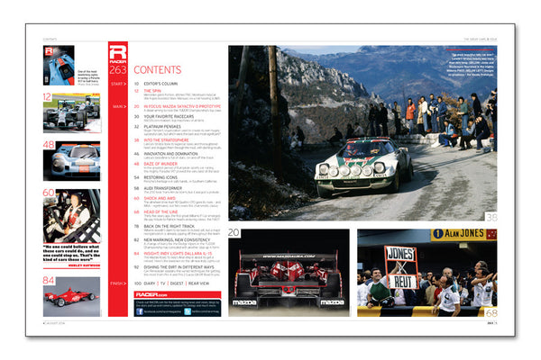 RACER Number 263: The Great Cars III Issue