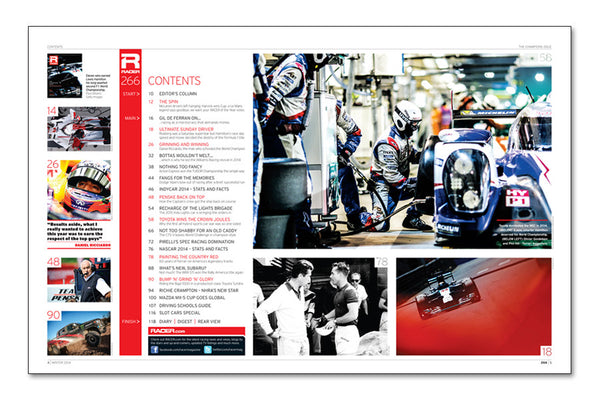 RACER Number 266: The Champions Issue