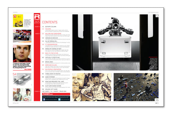 RACER Number 265: The Technology Issue