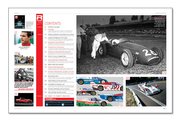 Number 271: The Great Cars IV Issue