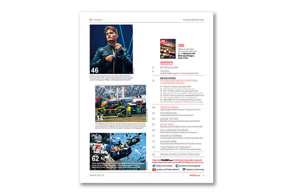 Number 320: The 2023 IMSA Preview Issue