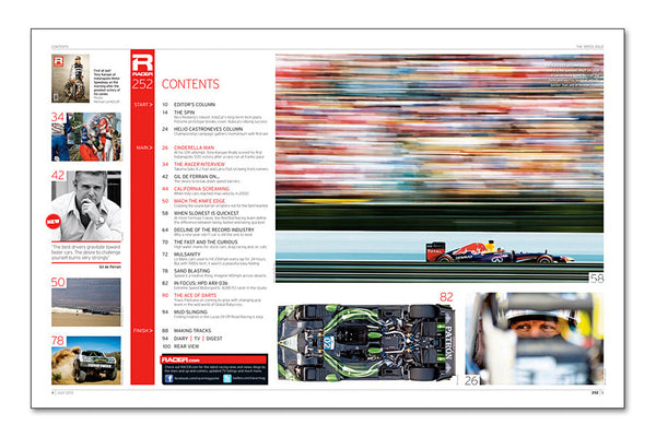 RACER Number 252: The Speed Issue