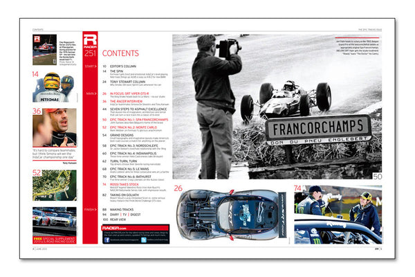 RACER Number 251: The Epic Tracks Issue