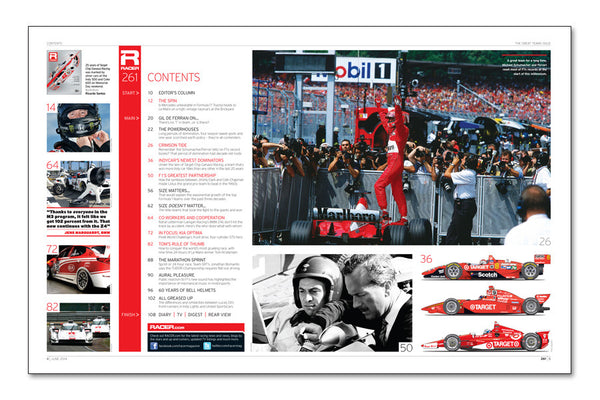 RACER Number 261: The Great Teams Issue