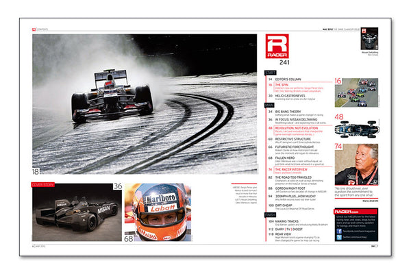 RACER Number 241: Game Changers