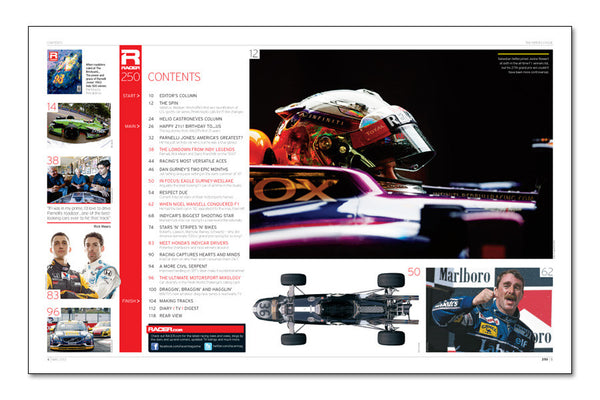 RACER Number 250: The Heroes II Issue
