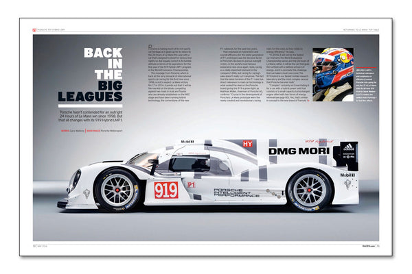 RACER Number 260: The Heroes III Issue