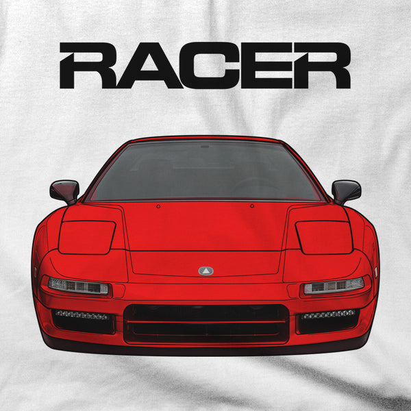 Acura NSX Illustrated - White Short Sleeve Hanes Beefy-T