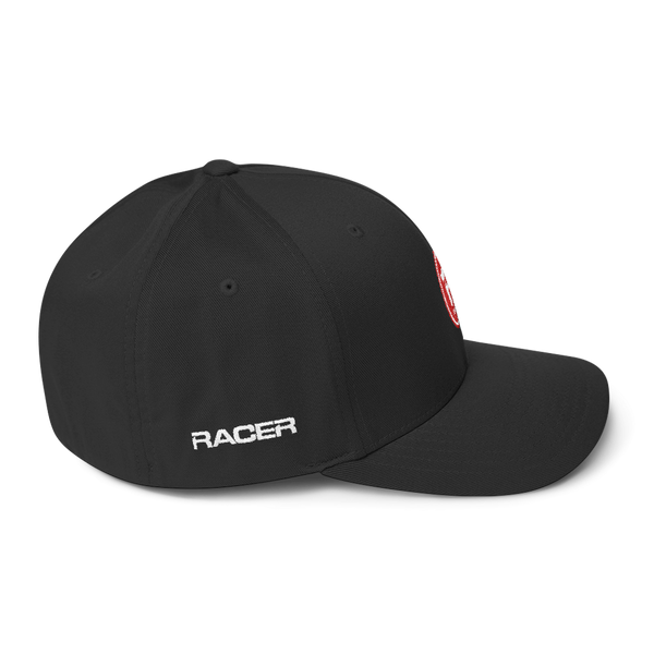 RACER Round Logo Structured Twill Cap