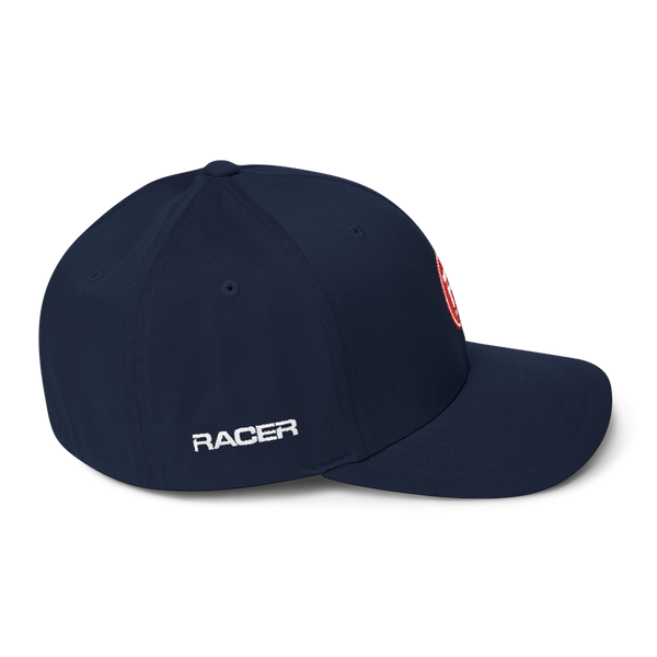 RACER Round Logo Structured Twill Cap