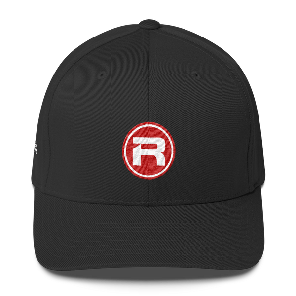 RACER Round "R" Logo Structured Twill Cap