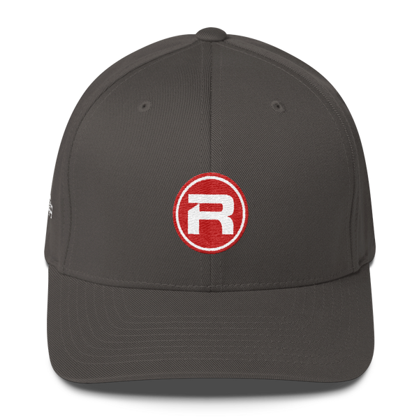 RACER Round "R" Logo Structured Twill Cap