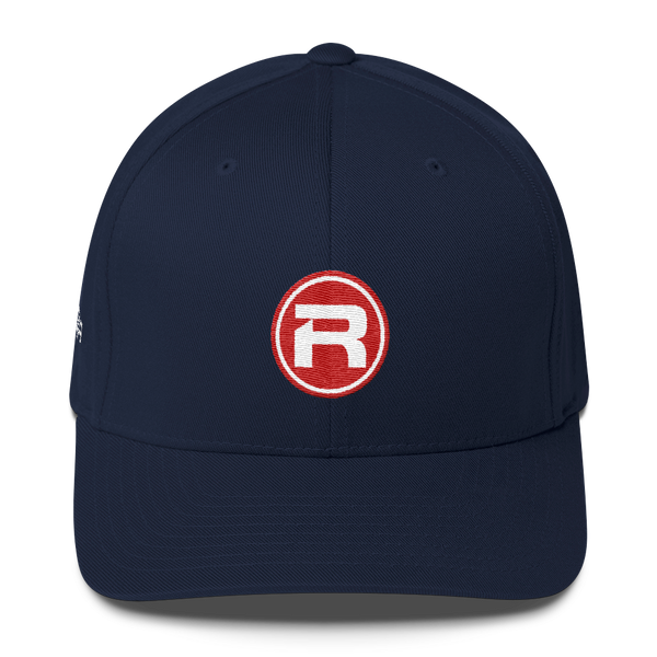 RACER Round "R" Logo Structured Twill Cap