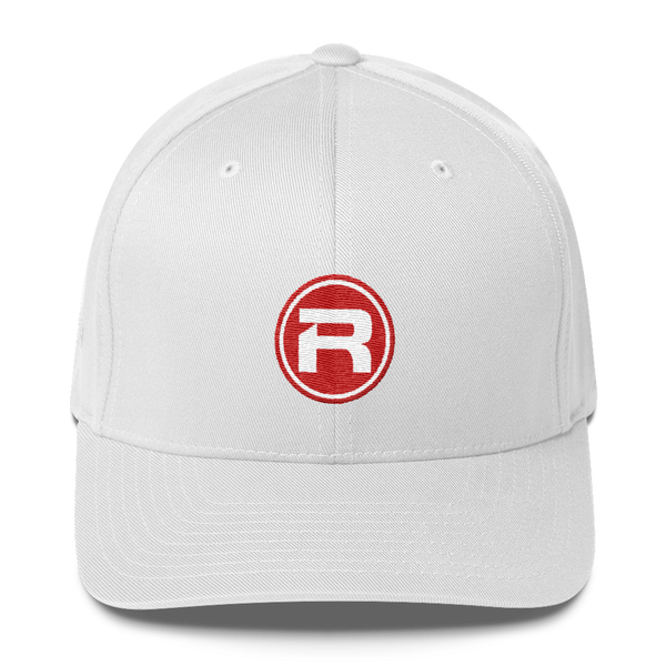 RACER Round "R" Logo Structured Twill Cap