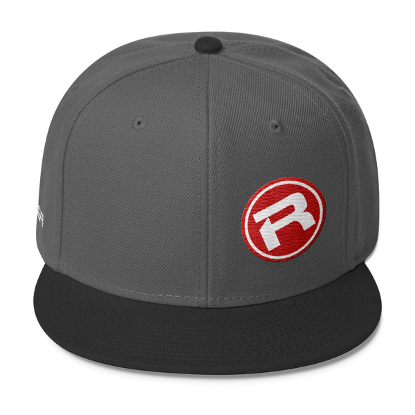 RACER Round "R" Logo Wool Blend Snapback - 7 colors