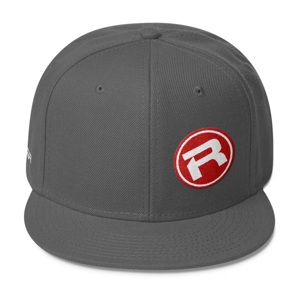 RACER Round "R" Logo Wool Blend Snapback - 7 colors