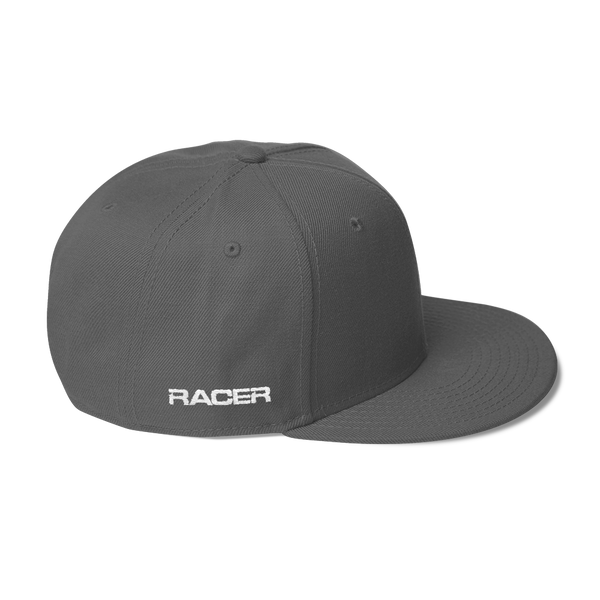 RACER Round "R" Logo Wool Blend Snapback - 7 colors