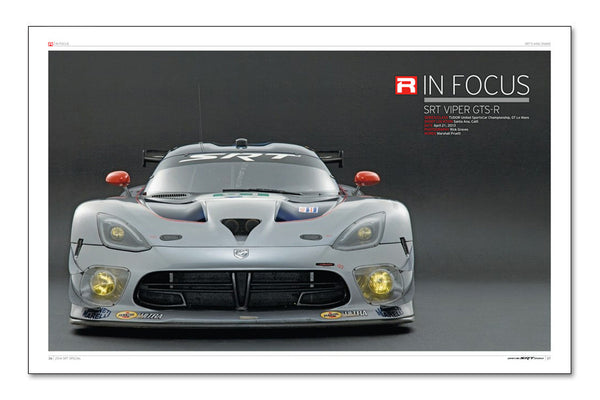 RACER Number 257: The SRT Issue