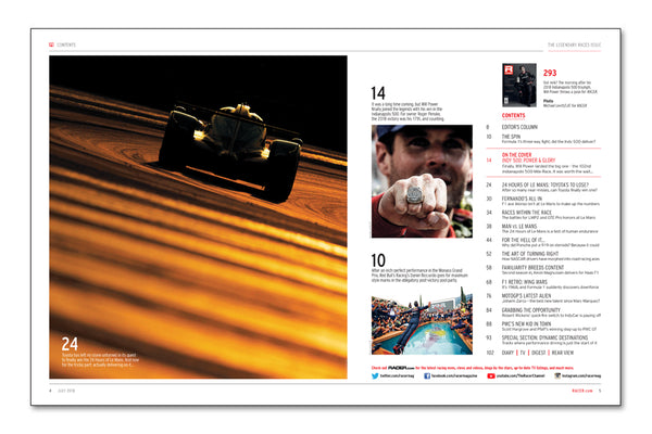 Number 293: The 2018 Legendary Races Issue