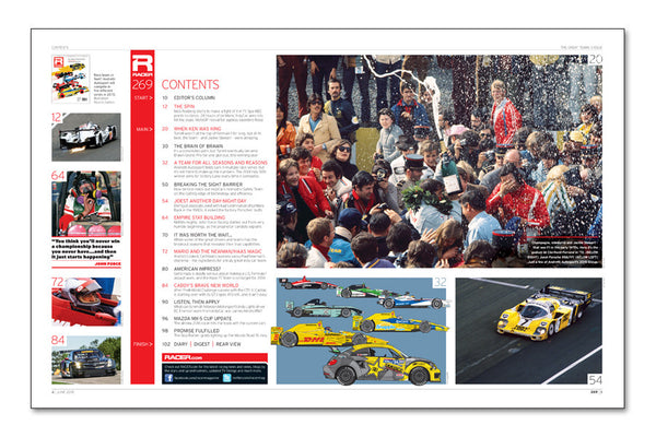RACER Number 269: The Great Teams II Issue