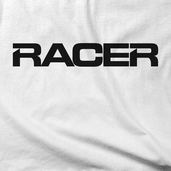 RACER Horizontal Black Logo - Short Sleeve T-Shirt