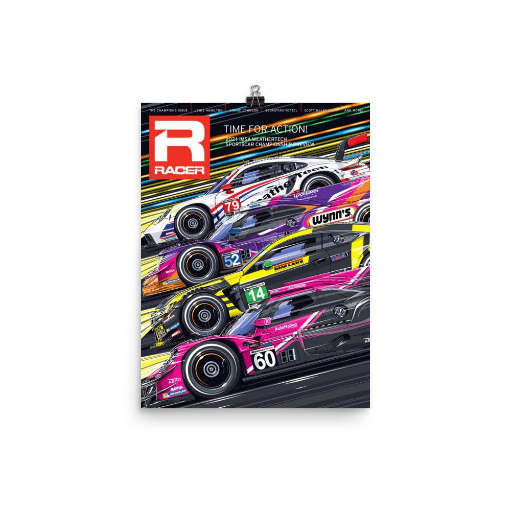 Racer Issue 308 Cover Poster