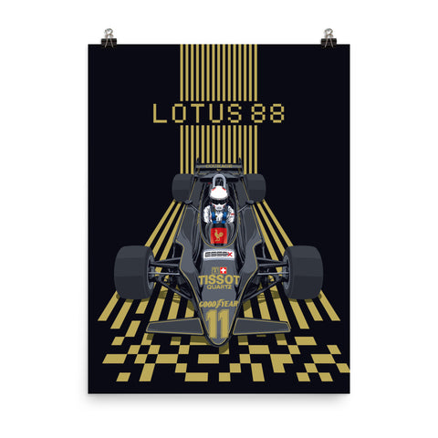 Lotus 88 Poster