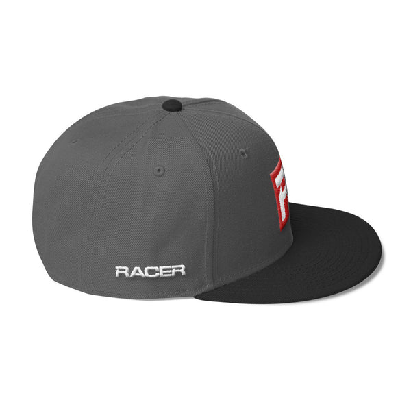 RACER Square "R" Logo Wool Blend Snapback - 7 colors