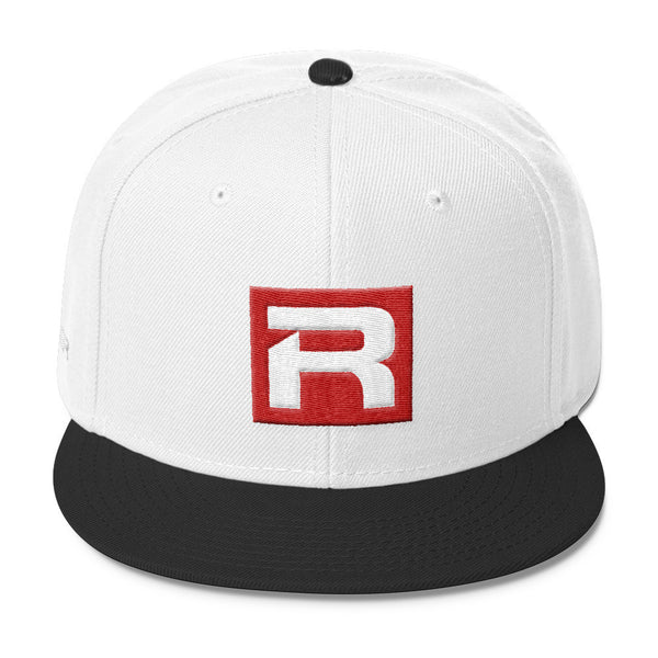 RACER Square "R" Logo Wool Blend Snapback - 7 colors