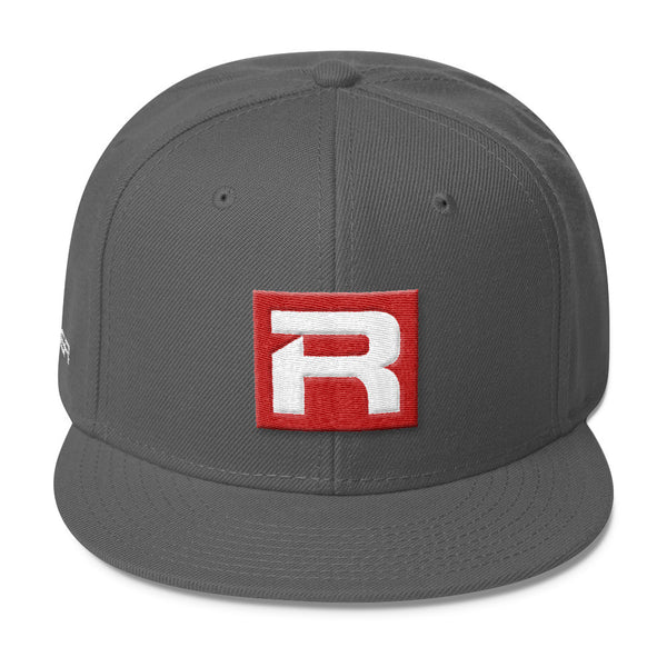 RACER Square "R" Logo Wool Blend Snapback - 7 colors