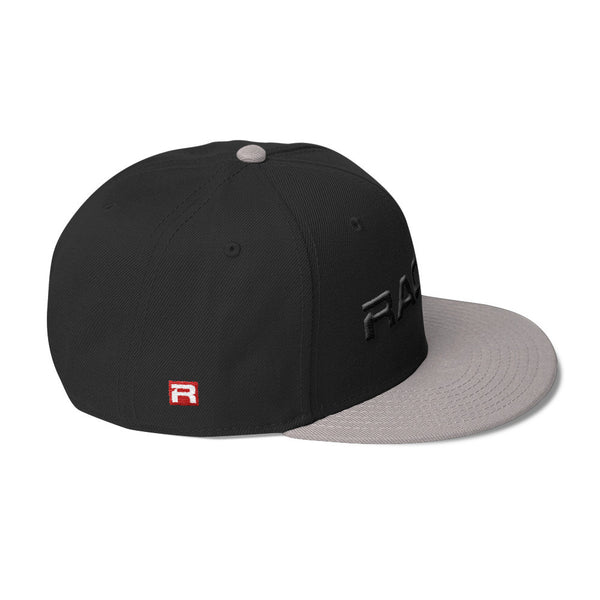 RACER Horizontal Black Logo Wool Blend Snapback - 5 colors