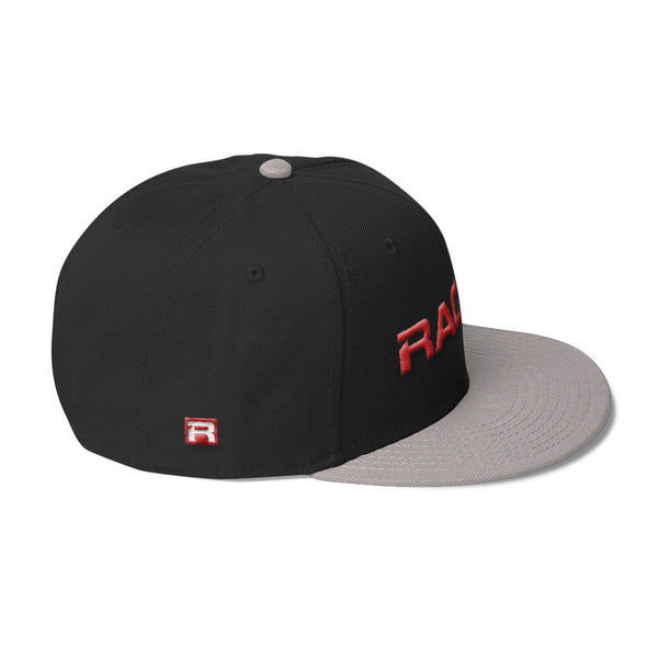 RACER Horizontal Red Logo Wool Blend Snapback - 4 colors