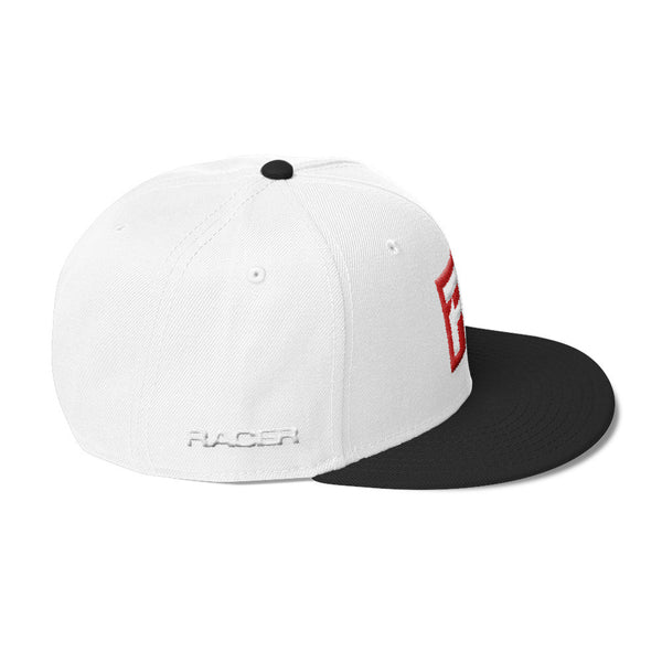 RACER Square "R" Logo Wool Blend Snapback - 7 colors