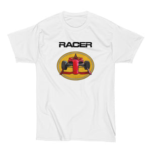 2018 Indy Car Illustrated White Hanes Beefy-T