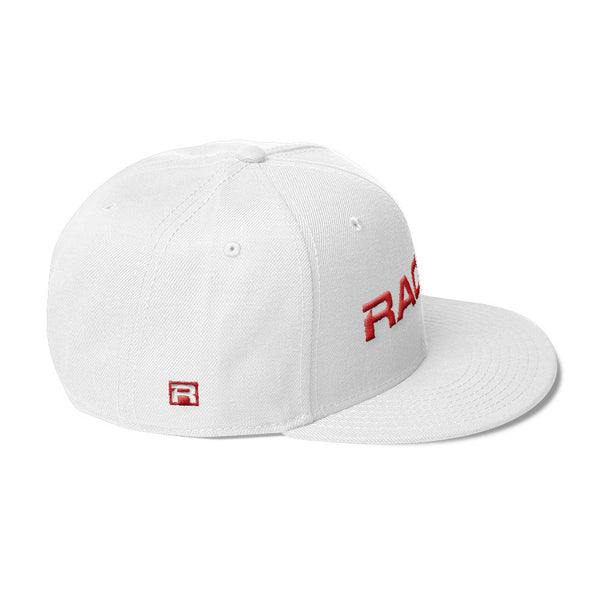 RACER Horizontal Red Logo Wool Blend Snapback - 4 colors