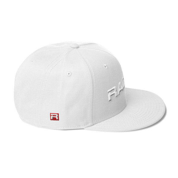 RACER Horizontal White Logo Wool Blend Snapback - 7 colors