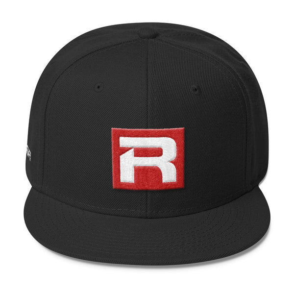 RACER Square "R" Logo Wool Blend Snapback - 7 colors