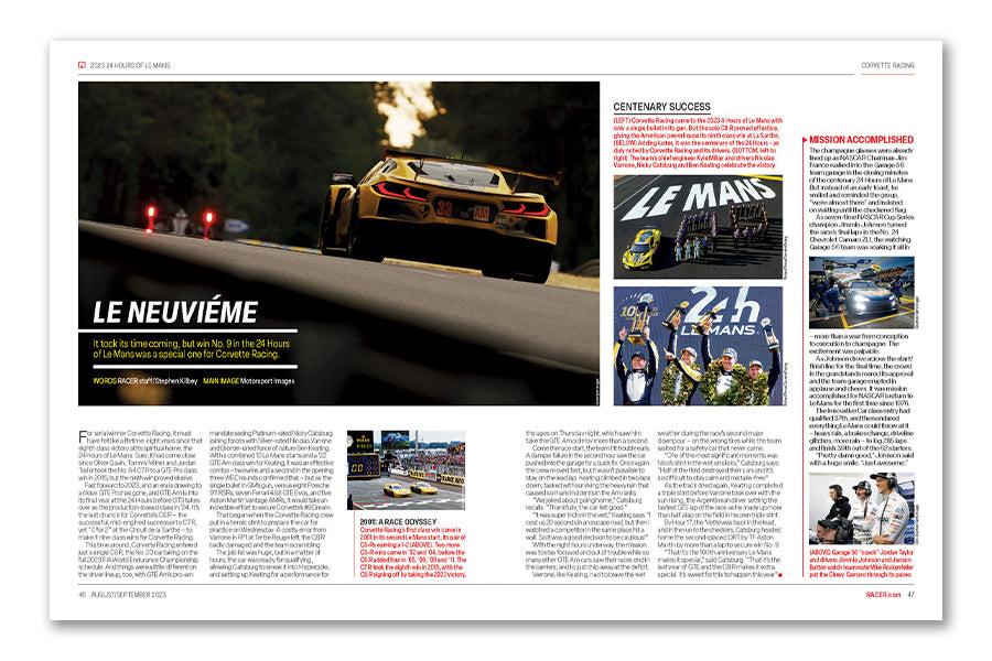 323 Racing Number Number 323: The 2023 Legendary Races Issue – The RACER Store