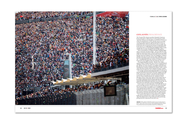 Number 336: The F1 x USA Issue