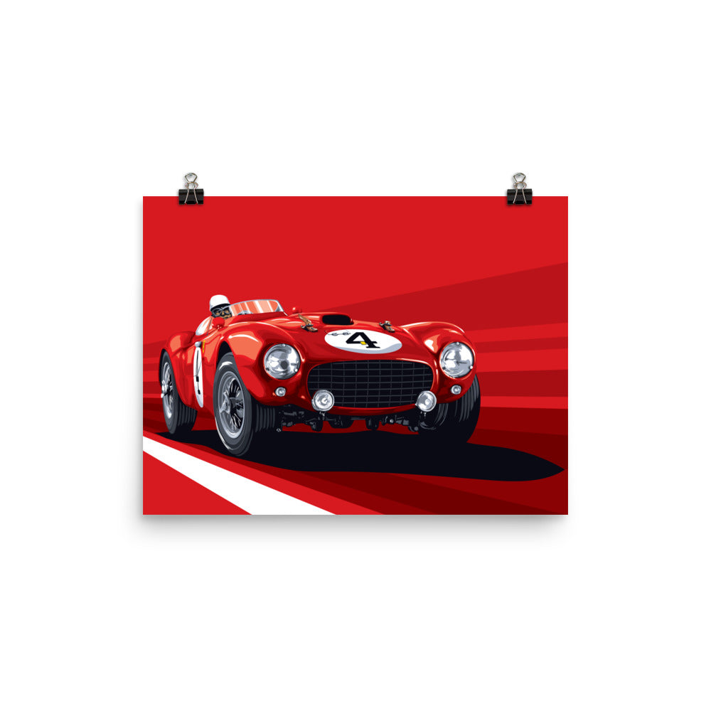 1954 Ferrari 375 Plus Poster