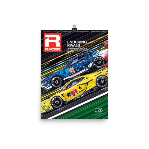 RACER Issue 326 Cover Poster